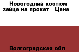 Новогодний костюм зайца на прокат › Цена ­ 350 - Волгоградская обл. Одежда, обувь и аксессуары » Другое   